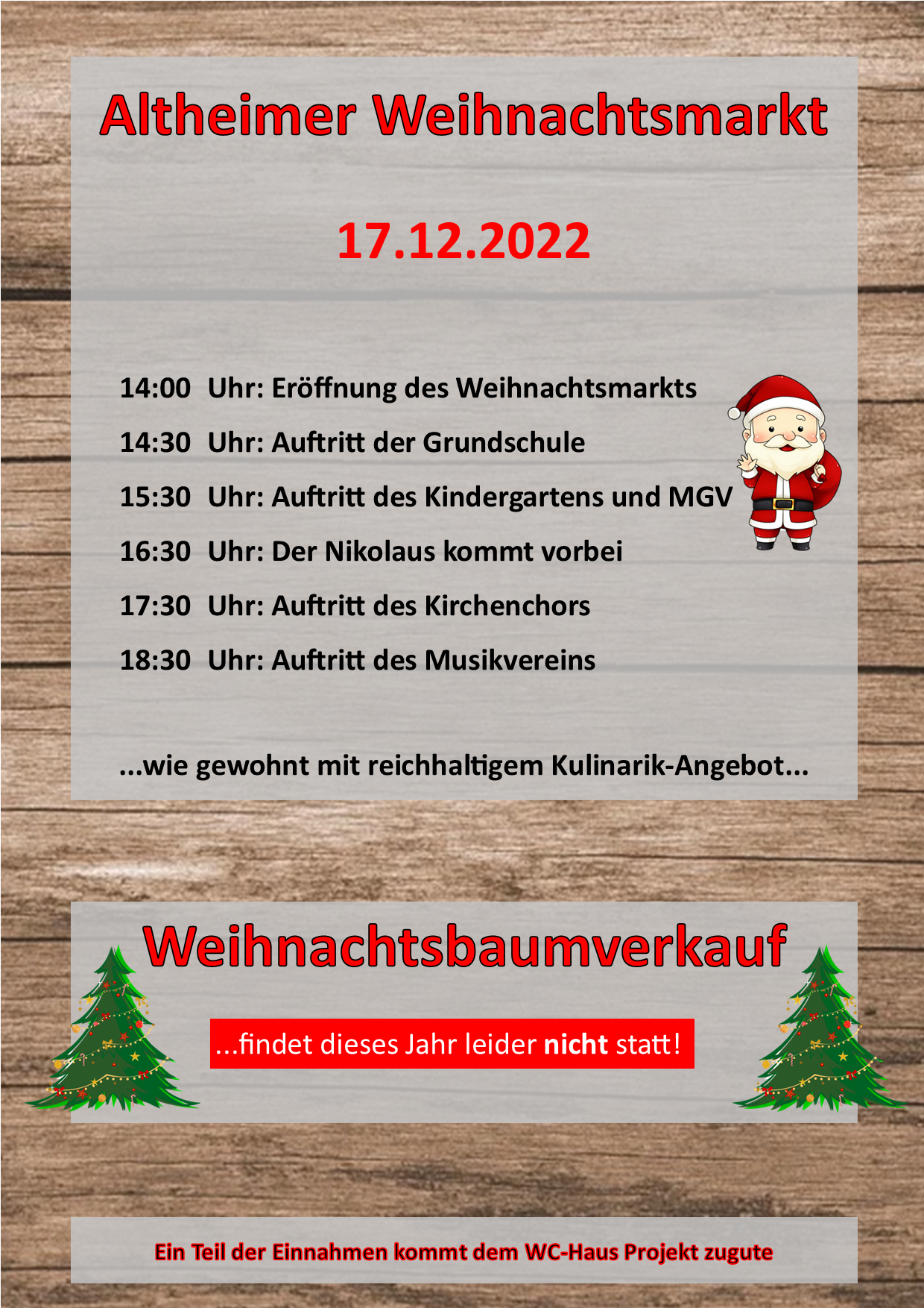 Flyer Weihnachten 2022